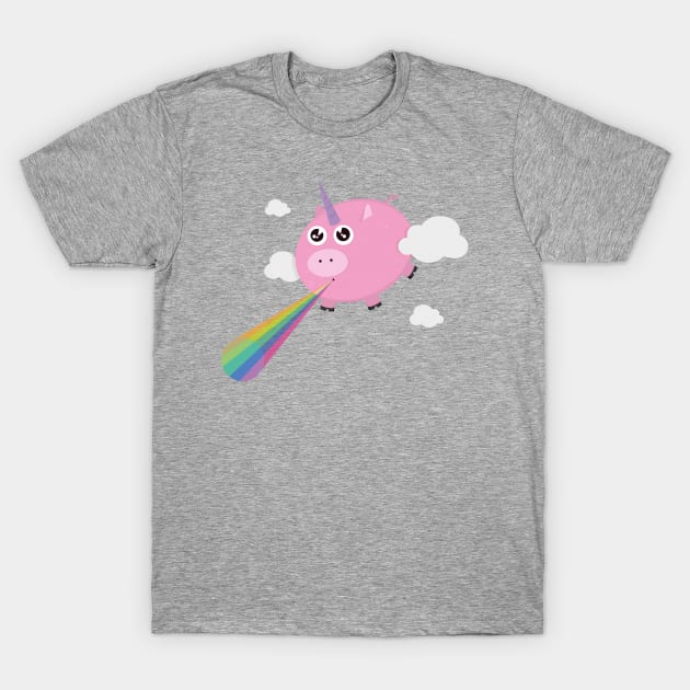 Cute Unipork T-Shirt by grafino